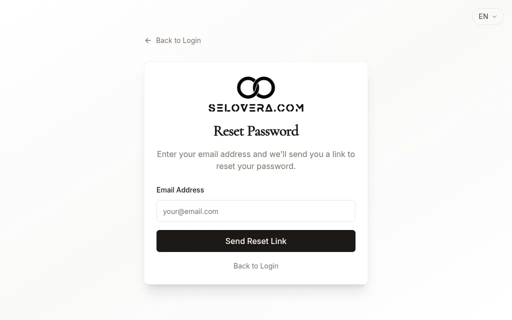 Reset-password page
